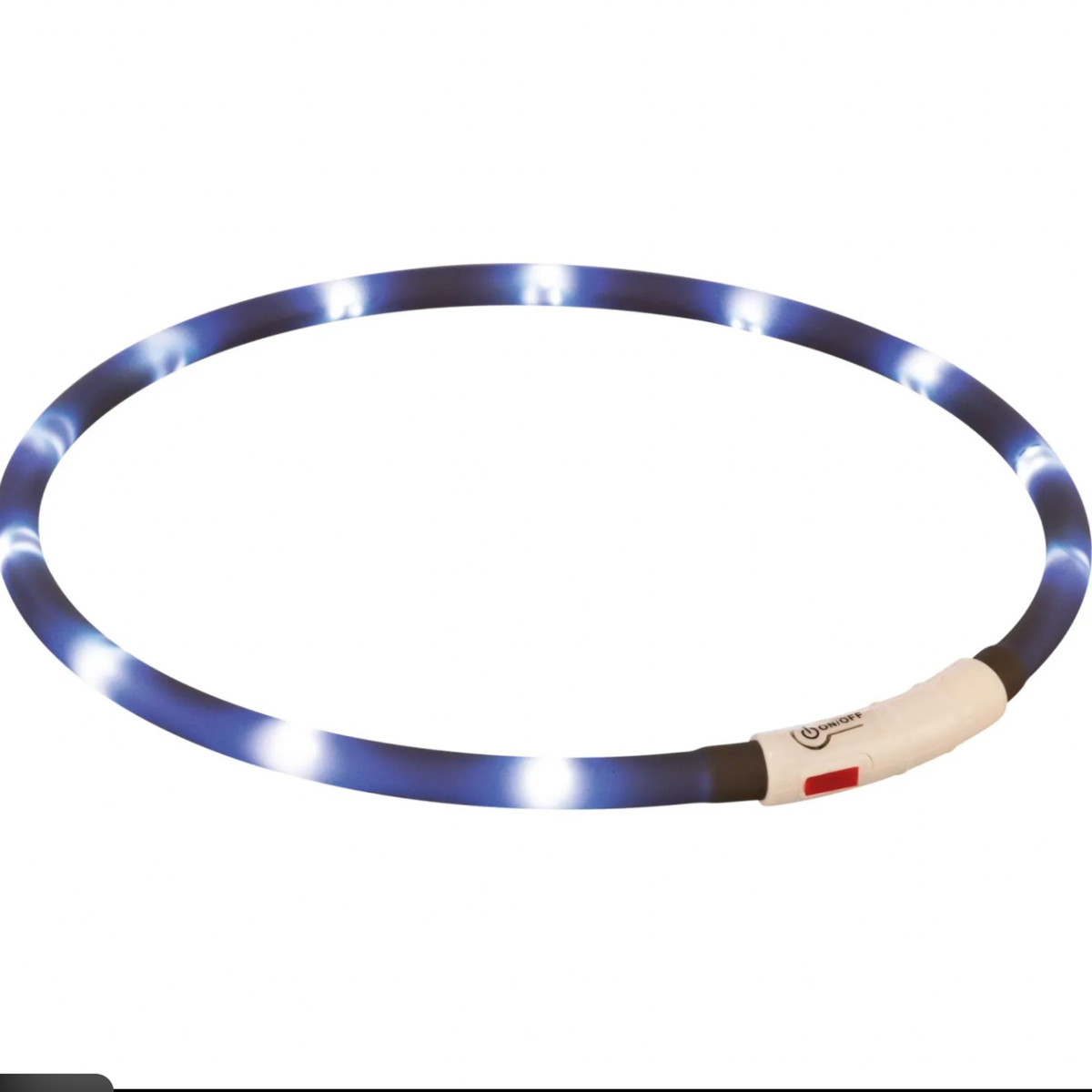 Jollypaw USB Lysring til hund – Grafitt