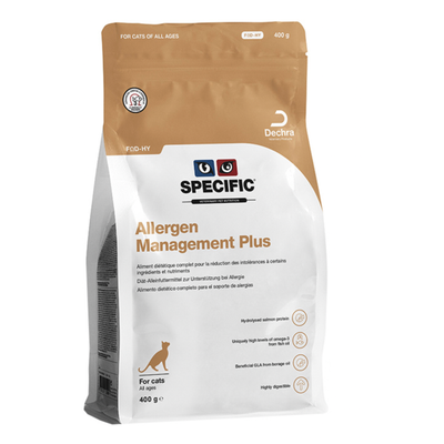 SPECIFIC Food Allergen Management Plus – hypoallergent tørrfôr til katt