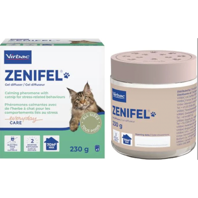 Zenifel Gel Diffuser – beroligende feromoner til katt ved stress og uro