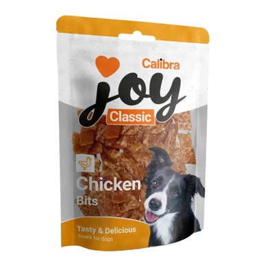 Calibra Joy Dog Classic Chicken Bits (80g) – myke treningsgodbiter med kylling